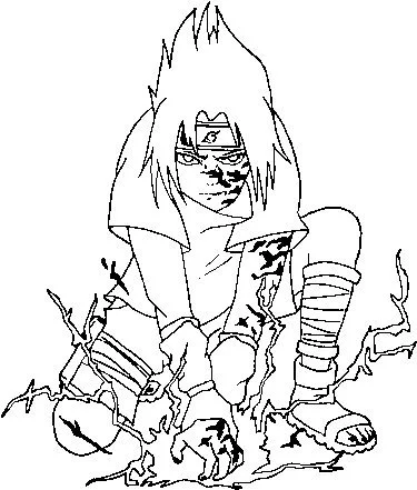 Desenhos de Naruto And Sasuke Para Colorir 42