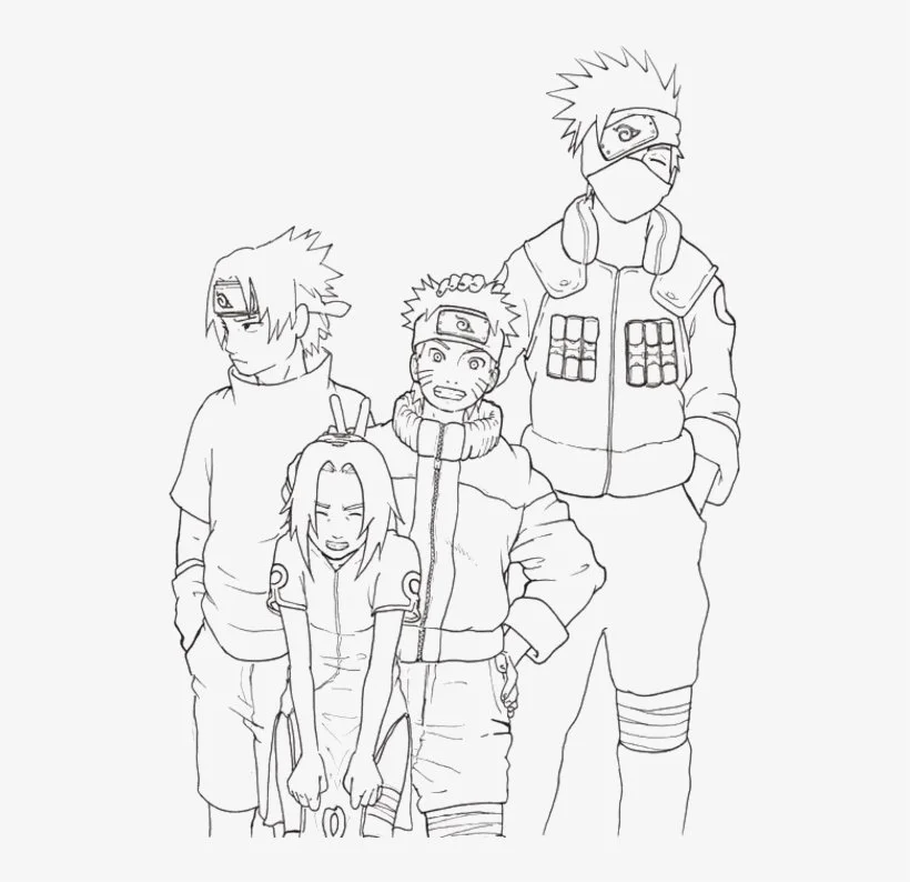 Desenhos de Naruto And Sasuke Para Colorir 51