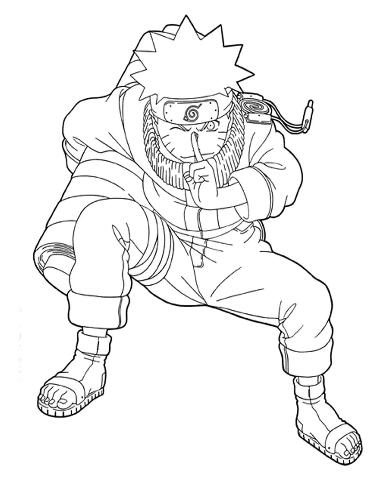 Desenhos de Naruto And Sasuke Para Colorir 8