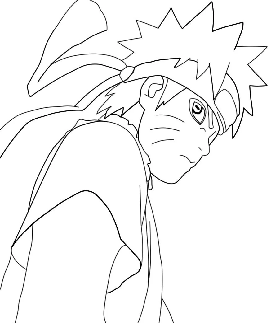 Desenhos de Naruto Para Colorir 12