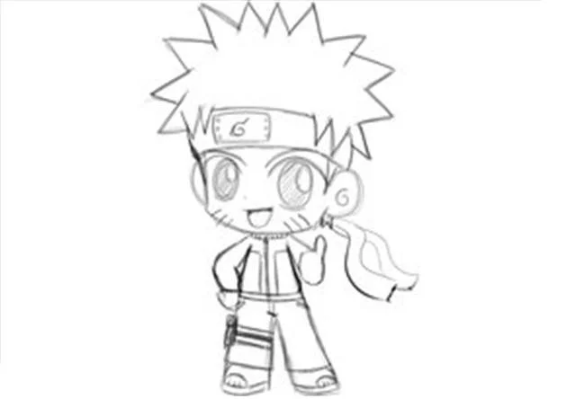 Desenhos de Naruto Para Colorir 14