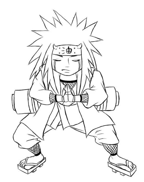 Desenhos de Naruto Para Colorir 15