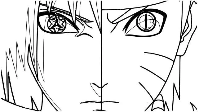 Desenhos de Naruto Para Colorir 36