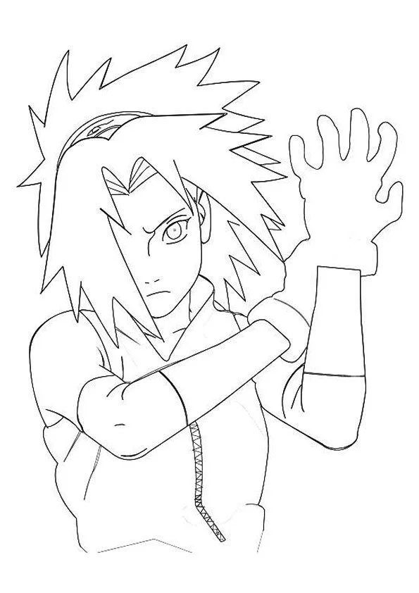 Desenhos de Naruto Para Colorir 42