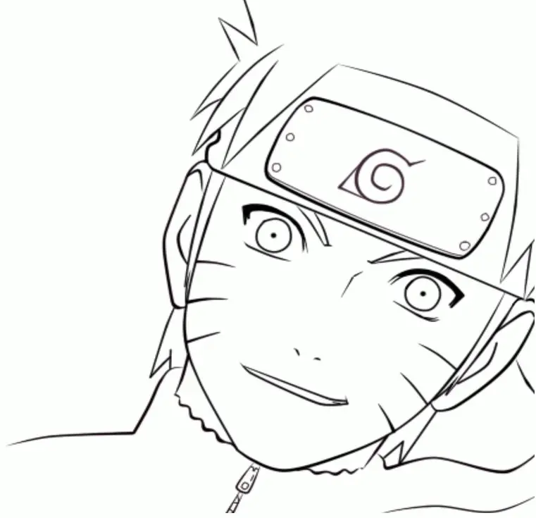 Desenhos de Naruto Para Colorir 9