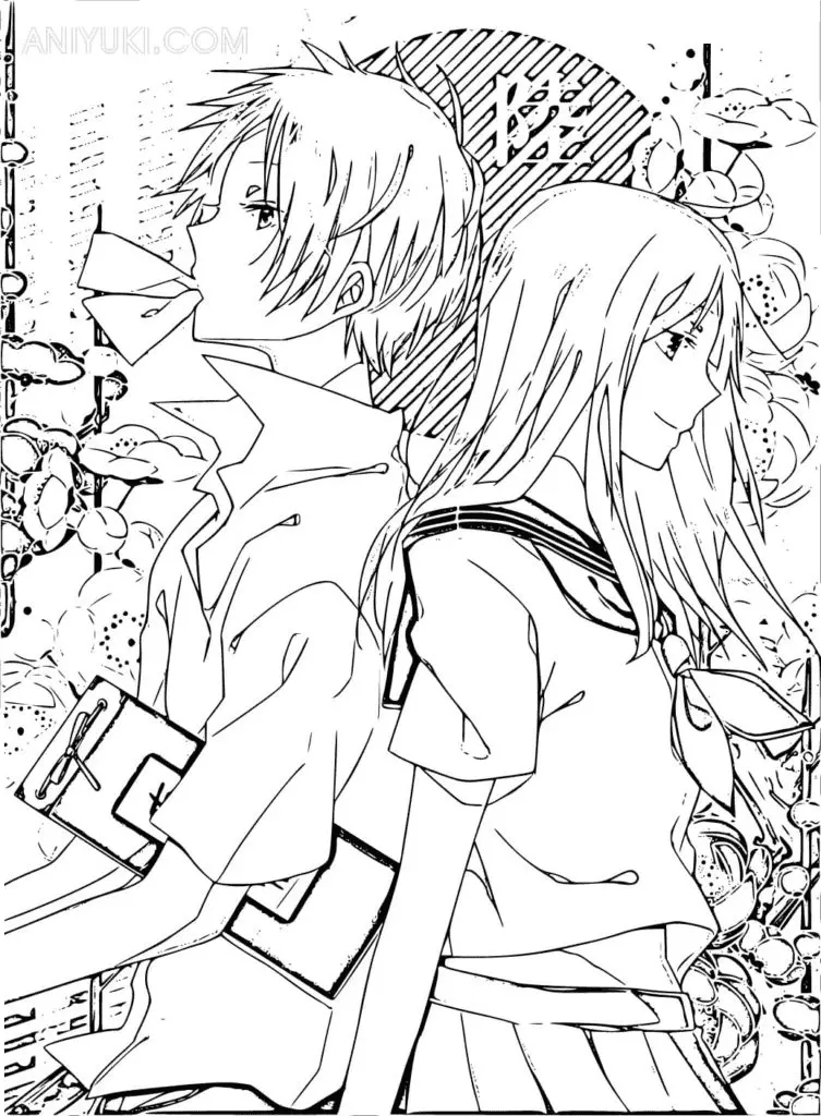 Desenhos de Natsume Yuujinchou Para Colorir 11