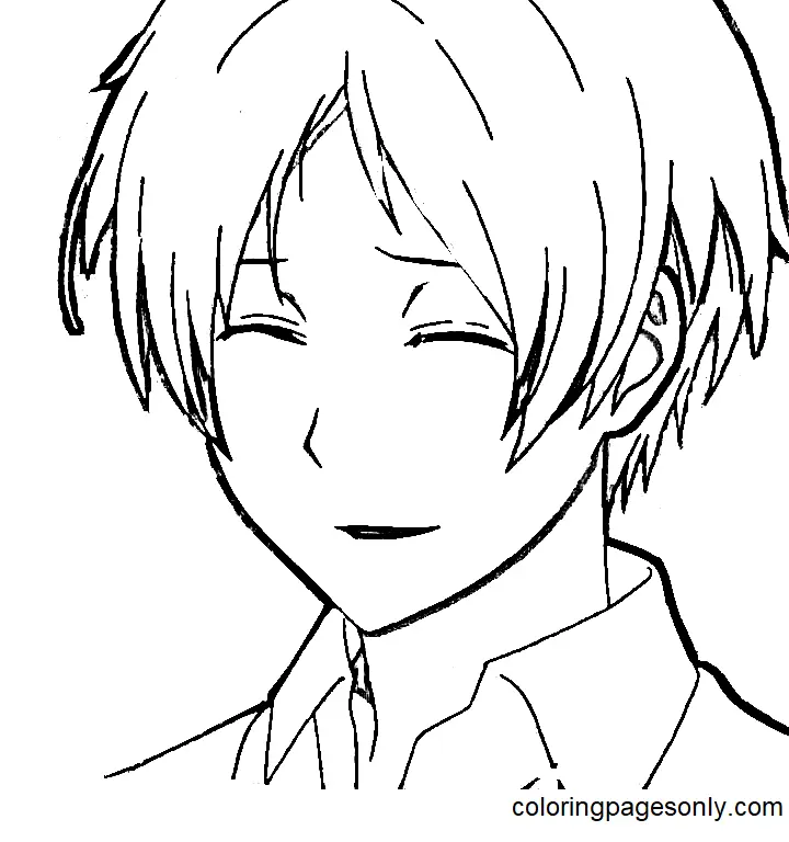 Desenhos de Natsume Yuujinchou Para Colorir 18