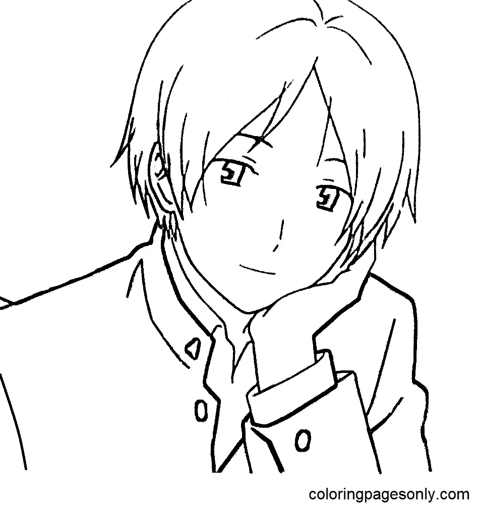 Desenhos de Natsume Yuujinchou Para Colorir 22