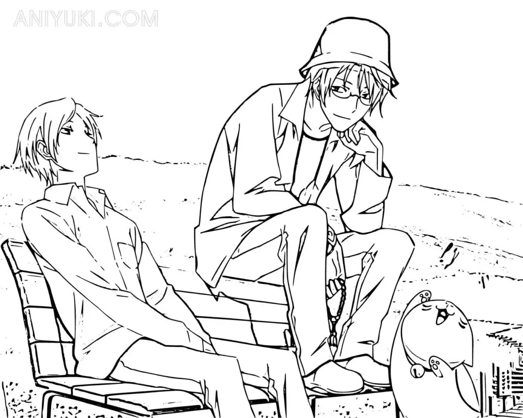 Desenhos de Natsume Yuujinchou Para Colorir 35