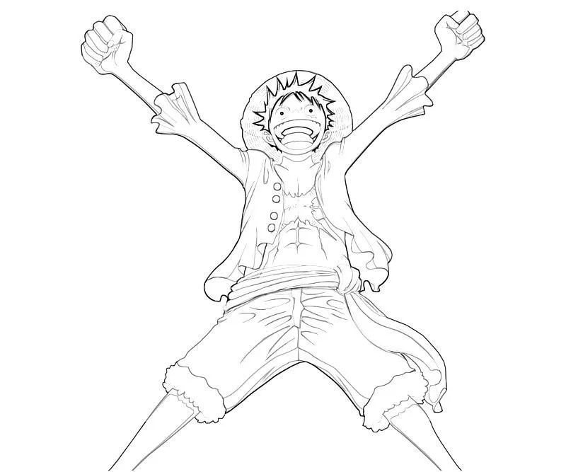 Desenhos de One Piece Para Colorir 12