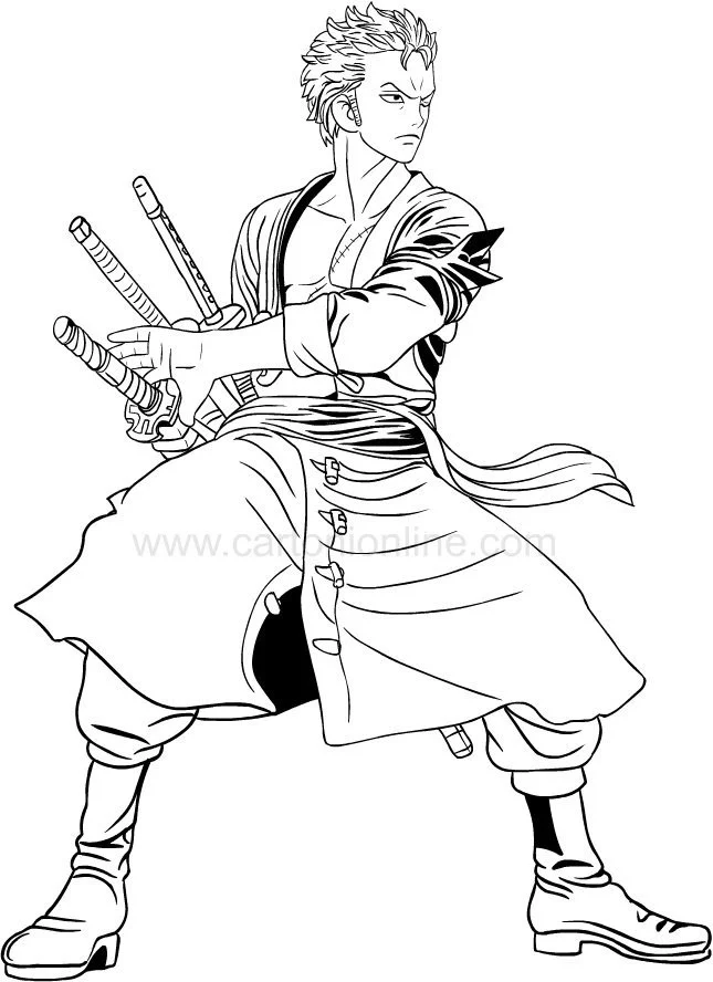 Desenhos de One Piece Para Colorir 16