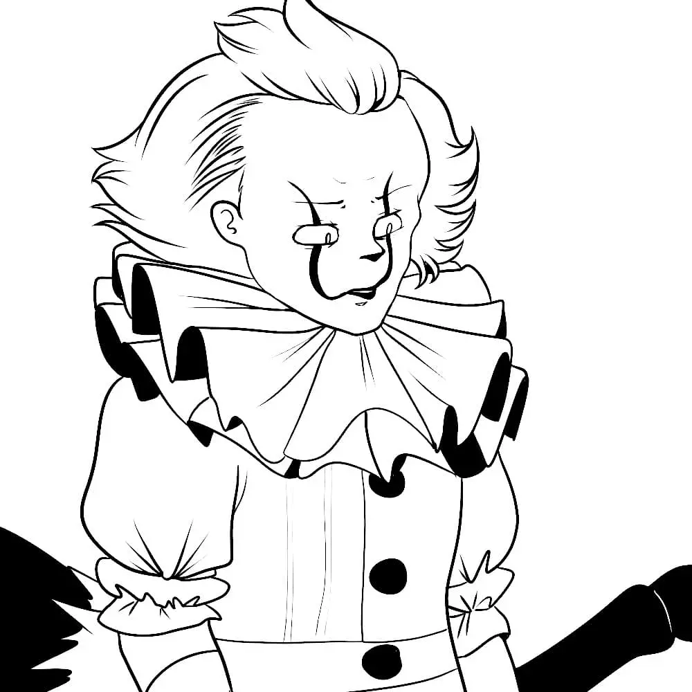 Desenhos de Pennywise Para Colorir 50