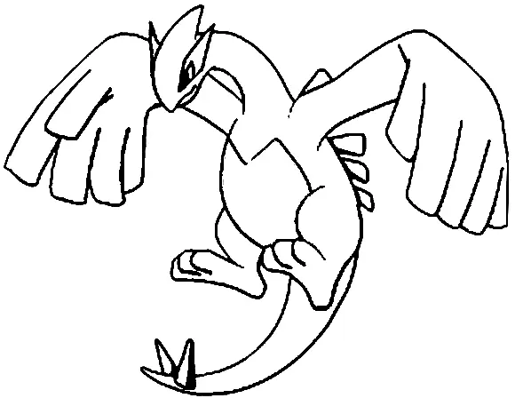 Desenhos de personagens Pokemon Para Colorir 11