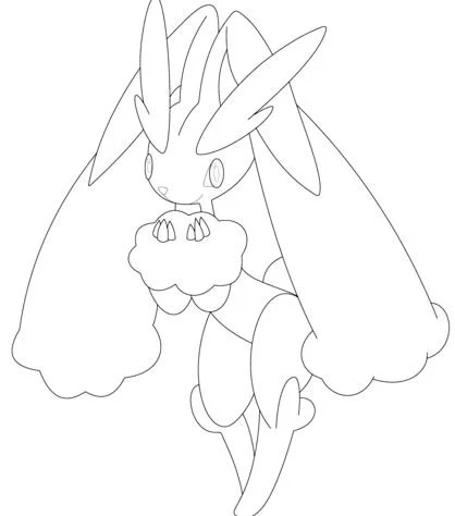 Desenhos de personagens Pokemon Para Colorir 34