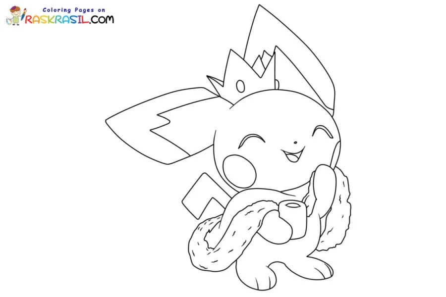 Desenhos de Pichu Para Colorir 26