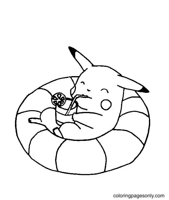 Desenhos de Pikachu Para Colorir 38