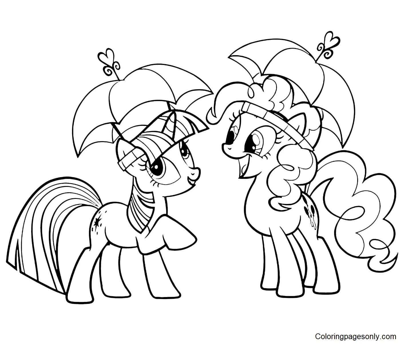 Desenhos de Pinkie Pie Para Colorir 11