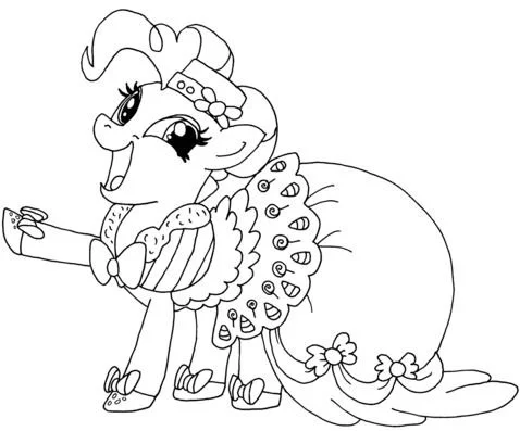 Desenhos de Pinkie Pie Para Colorir 13