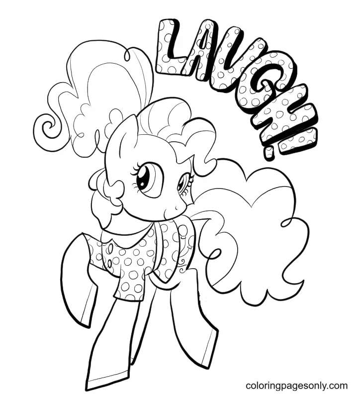 Desenhos de Pinkie Pie Para Colorir 17