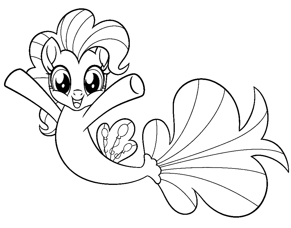 Desenhos de Pinkie Pie Para Colorir 18