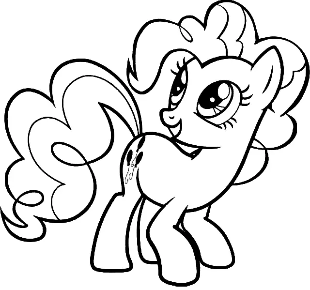 Desenhos de Pinkie Pie Para Colorir 19