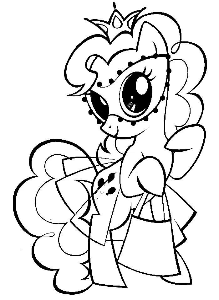 Desenhos de Pinkie Pie Para Colorir 25