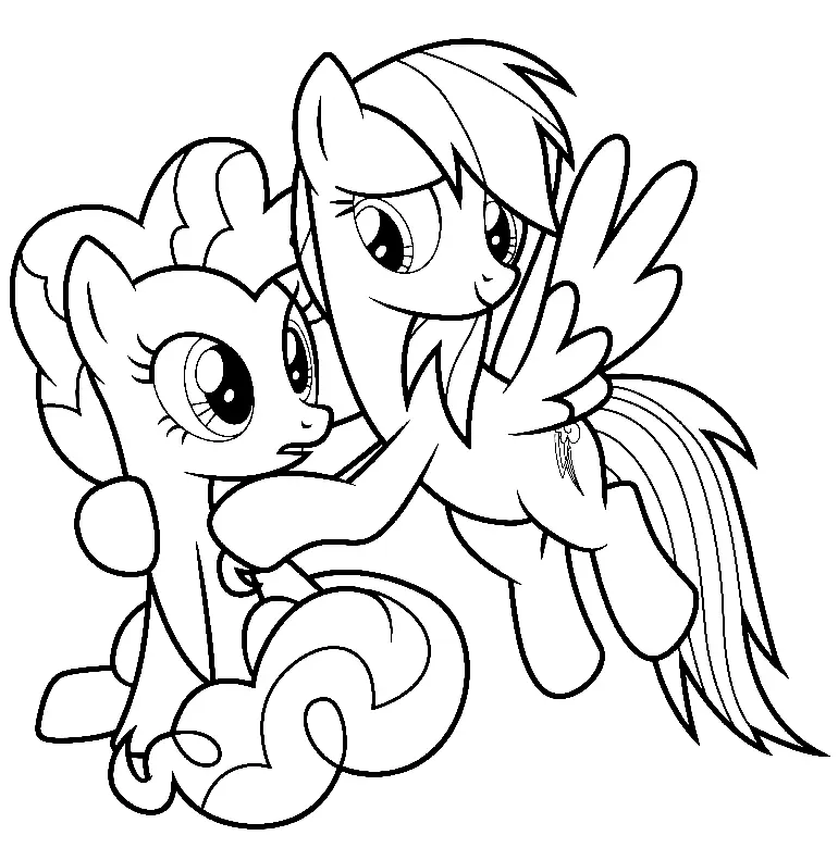 Desenhos de Pinkie Pie Para Colorir 26