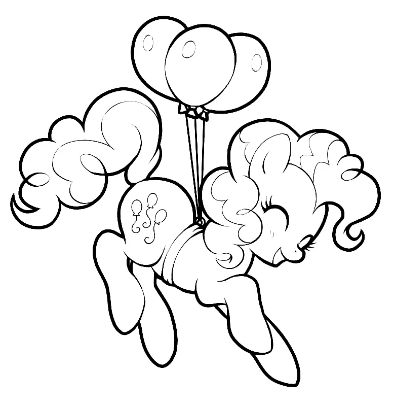 Desenhos de Pinkie Pie Para Colorir 29