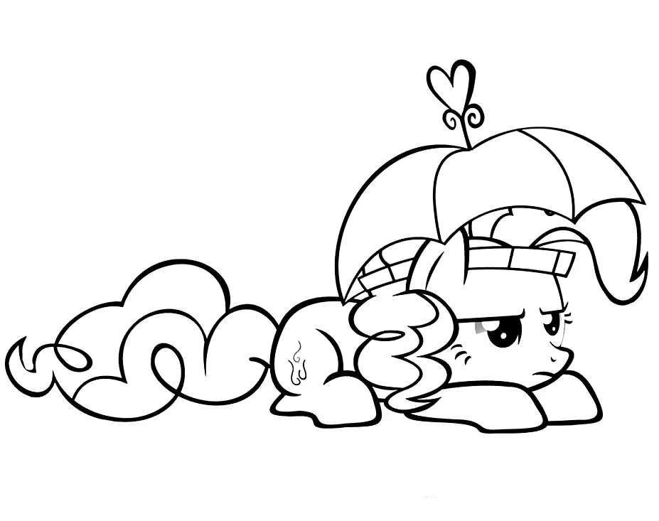 Desenhos de Pinkie Pie Para Colorir 32