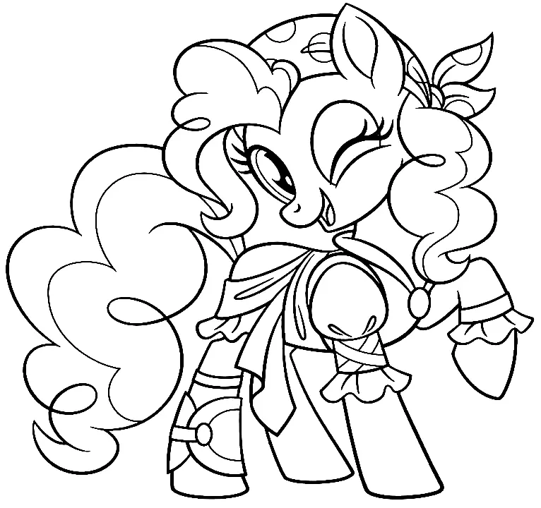 Desenhos de Pinkie Pie Para Colorir 41