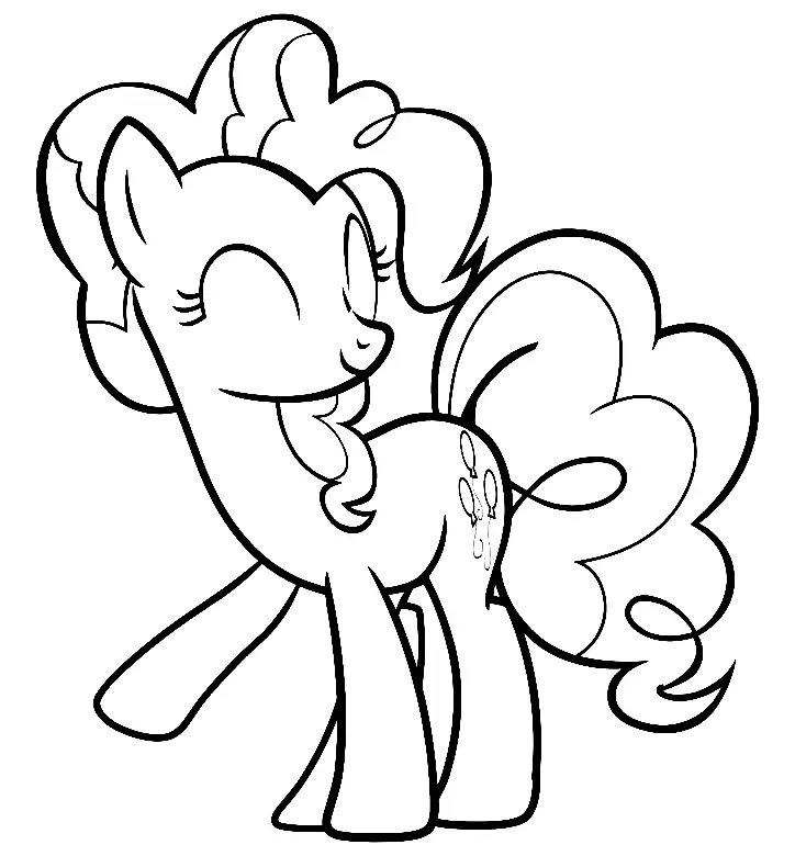 Desenhos de Pinkie Pie Para Colorir 42