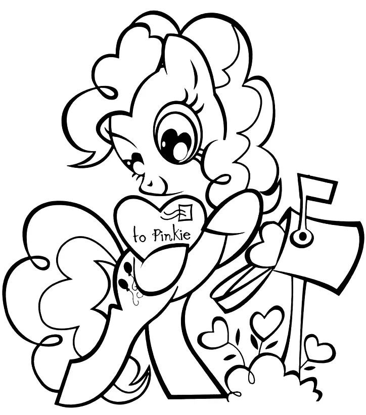 Desenhos de Pinkie Pie Para Colorir 44