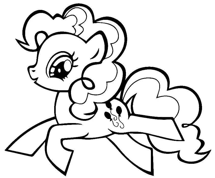 Desenhos de Pinkie Pie Para Colorir 45