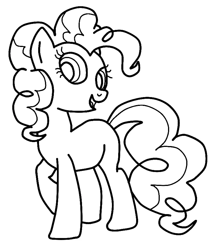 Desenhos de Pinkie Pie Para Colorir 46