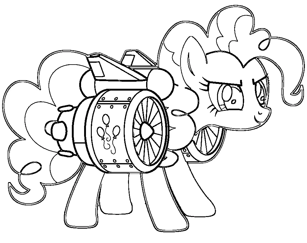 Desenhos de Pinkie Pie Para Colorir 47