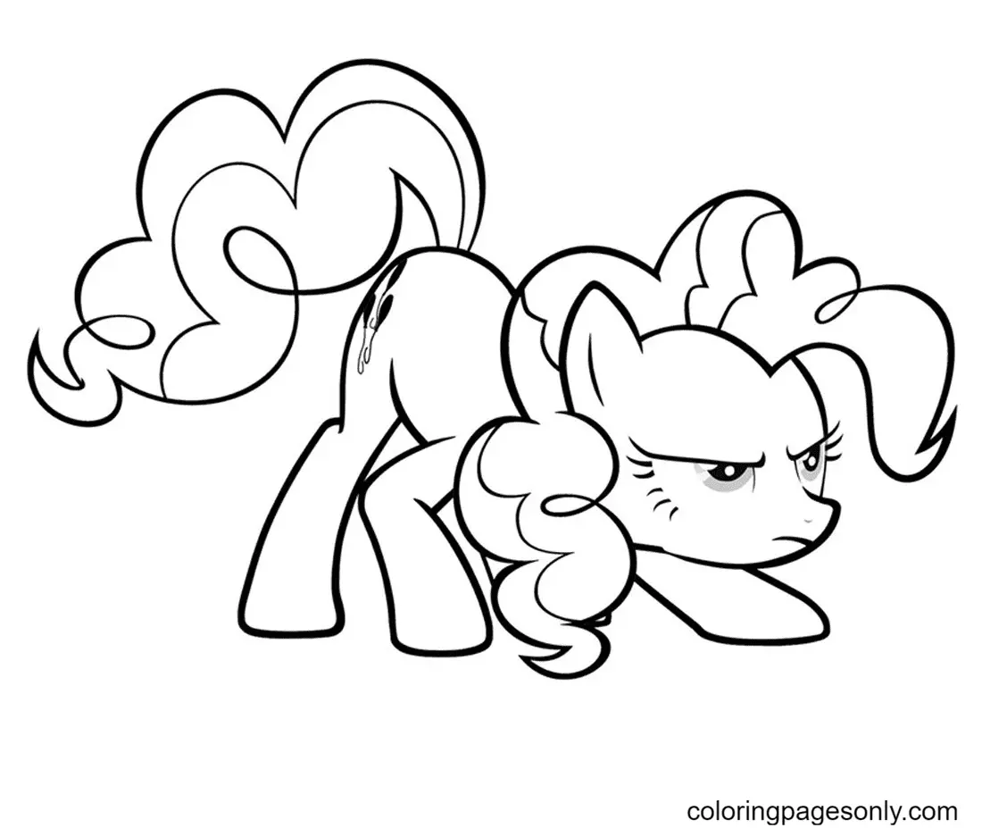 Desenhos de Pinkie Pie Para Colorir 7