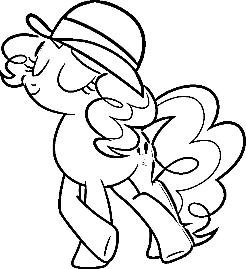 Desenhos de Pinkie Pie Para Colorir