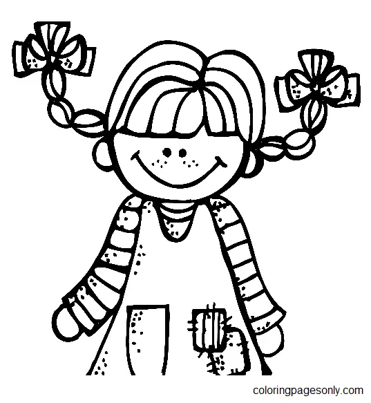 Desenhos de Pippi Longstocking Para Colorir 19