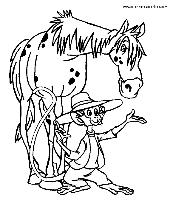 Desenhos de Pippi Longstocking Para Colorir 29