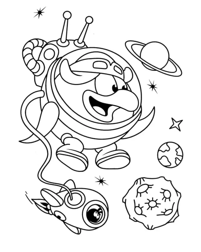 Desenhos de Planeta Para Colorir