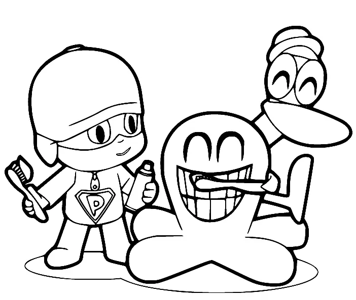 Desenhos de Pocoyo Para Colorir 11