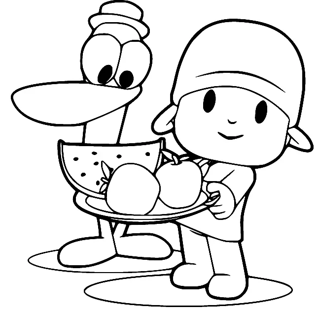 Desenhos de Pocoyo Para Colorir 12