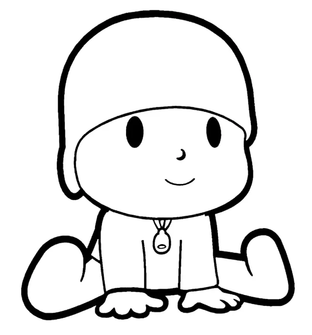 Desenhos de Pocoyo Para Colorir 15