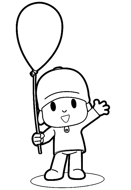 Desenhos de Pocoyo Para Colorir 17