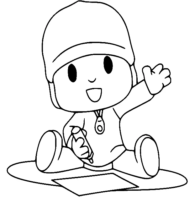 Desenhos de Pocoyo Para Colorir 22