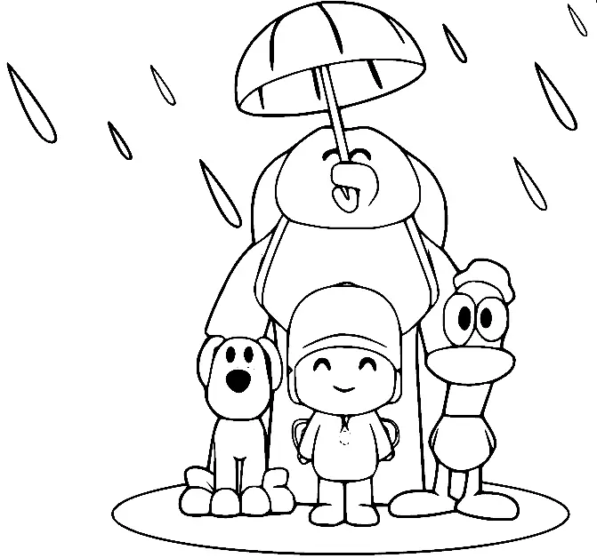 Desenhos de Pocoyo Para Colorir 23