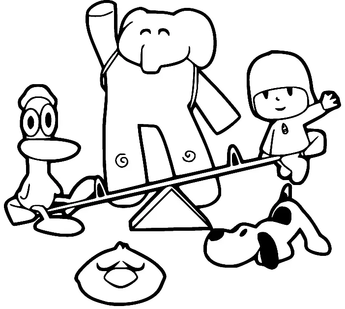 Desenhos de Pocoyo Para Colorir 25