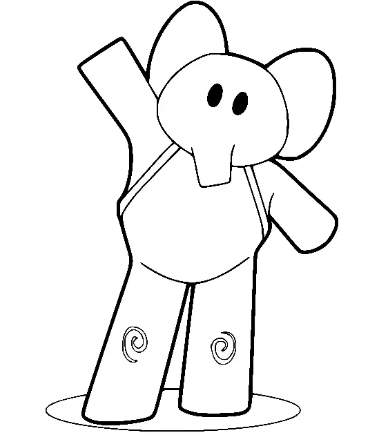 Desenhos de Pocoyo Para Colorir 3