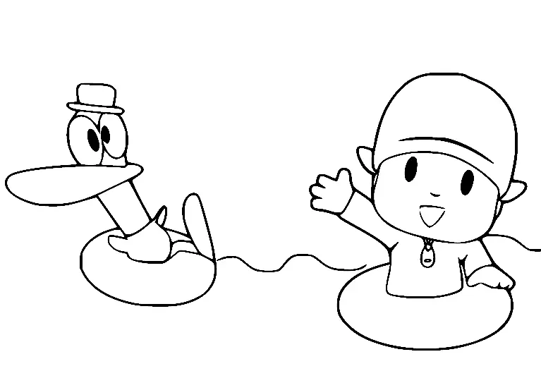 Desenhos de Pocoyo Para Colorir 32