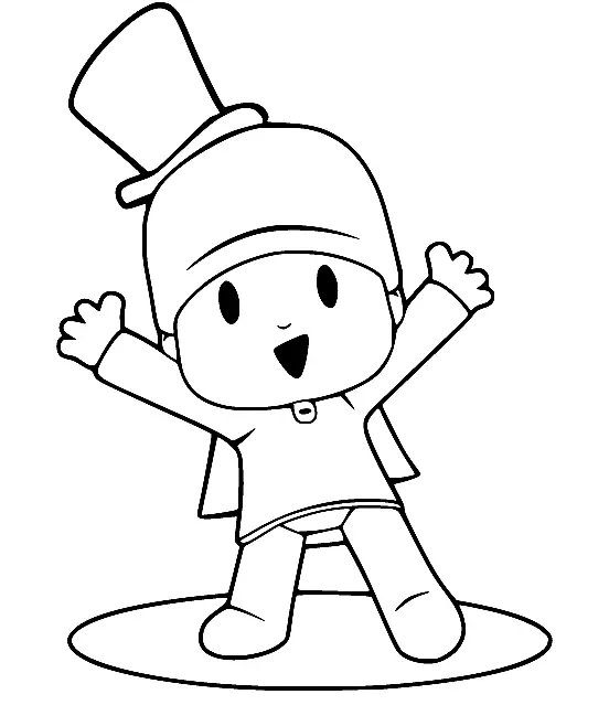 Desenhos de Pocoyo Para Colorir 33